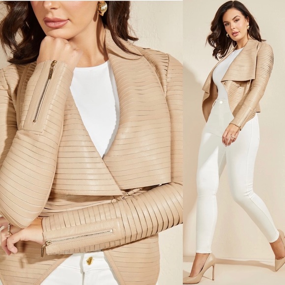 Glamorous Leather Jacket - Picture 3 of 4